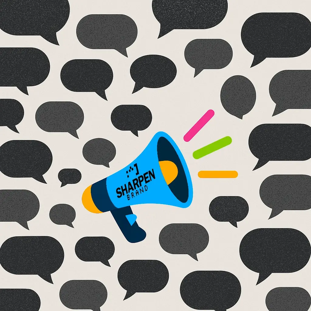 A bullhorn cutting through the noise