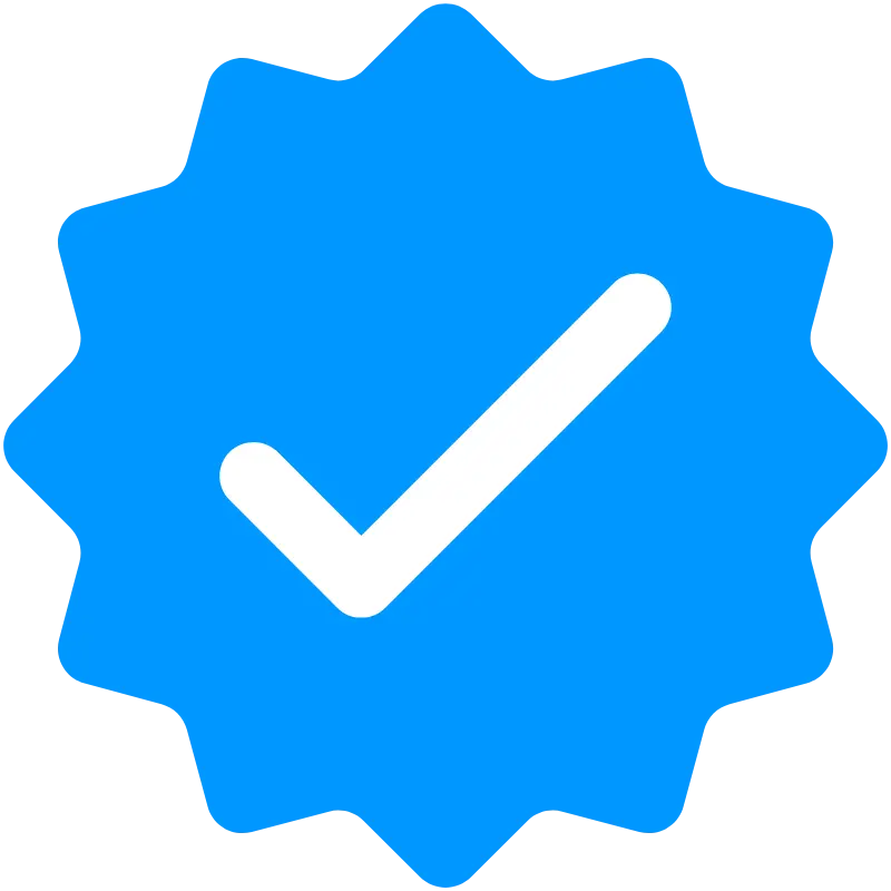 Facebook verified checkmark symbolizing trust, credibility, and algorithm visibility for brands that get it right.